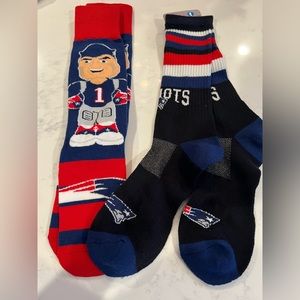 New New England Patriots men’s socks (size 10-13)